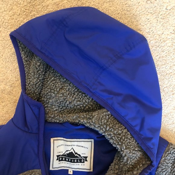 Penfield Blue and Gray Teddy Jacket - Picture 15 of 15